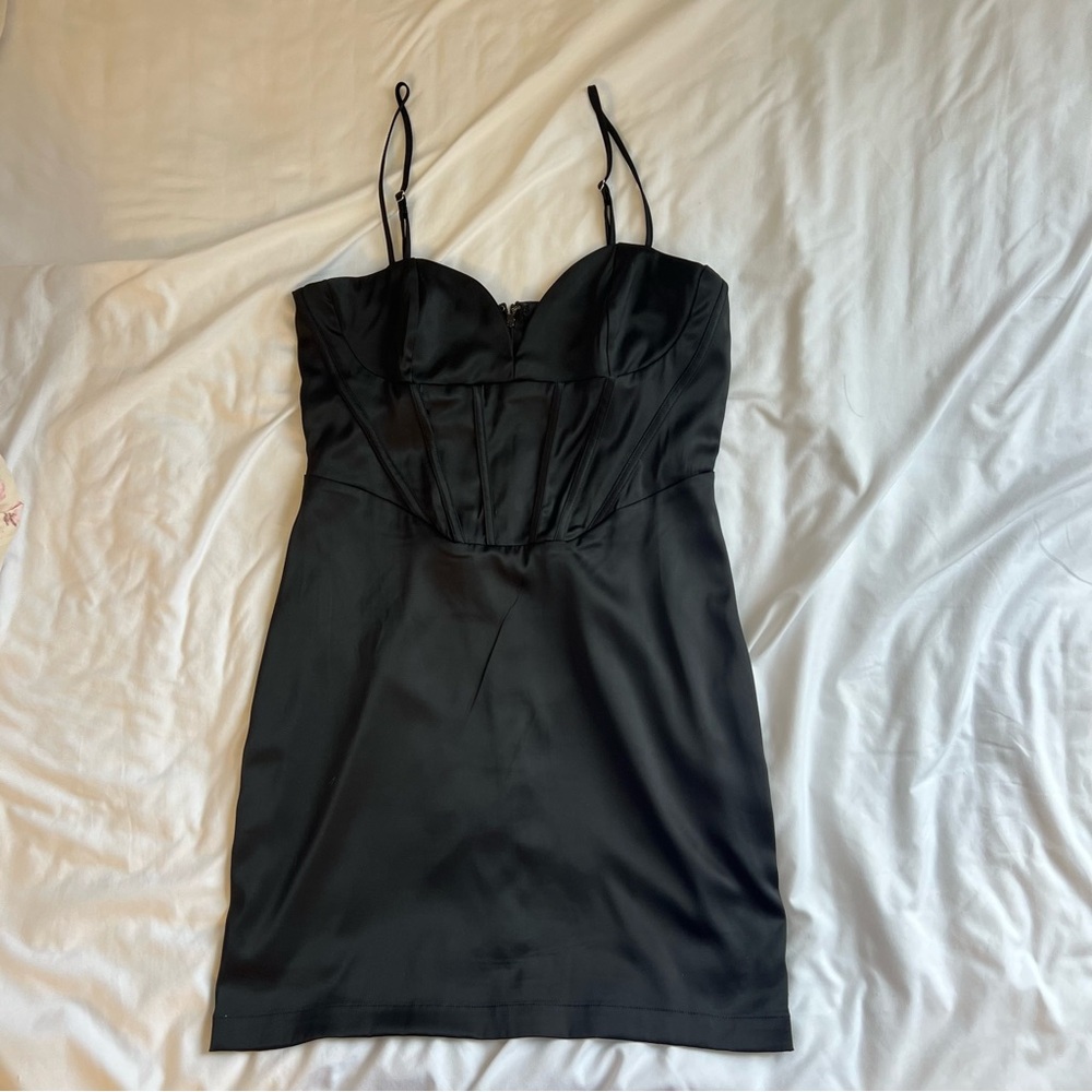 dynamite black mini dress
